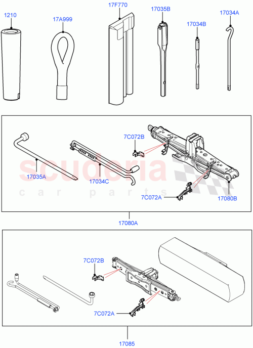 Part Diagram for Land Rover LR128641