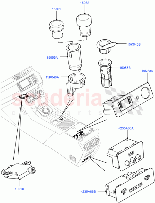 Part Diagram for Land Rover LR003987