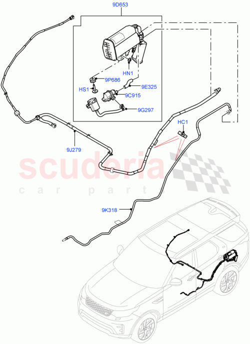 Part Diagram for Land Rover LR082439