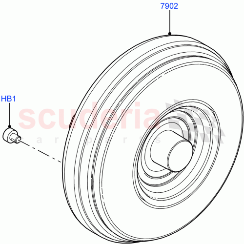 Part Diagram for Land Rover LR023564