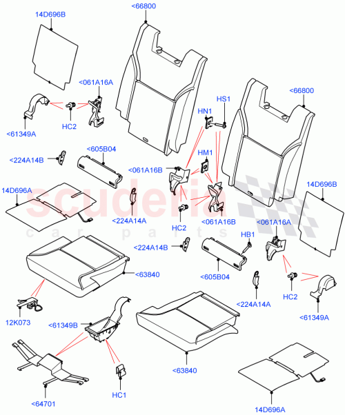 Part Diagram for Land Rover LR163335