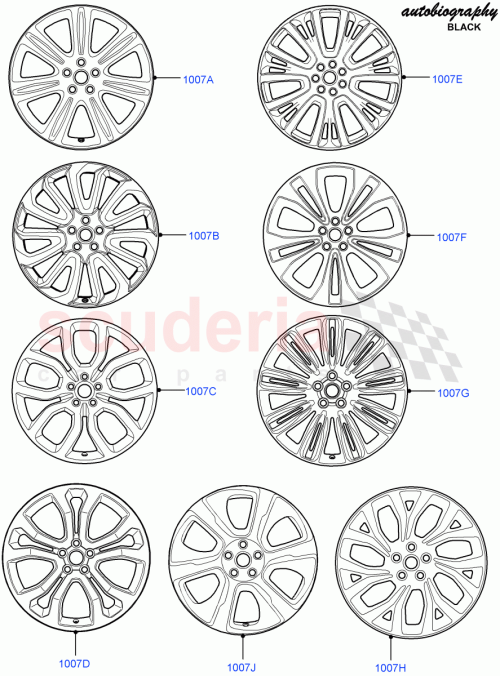 Part Diagram for Land Rover LR052589