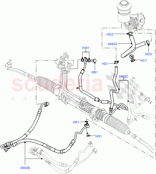 Part Diagram for Land Rover LR022634