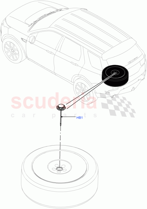 Part Diagram for Land Rover LR072507