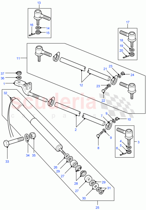 Part Diagram for Land Rover RTC4472