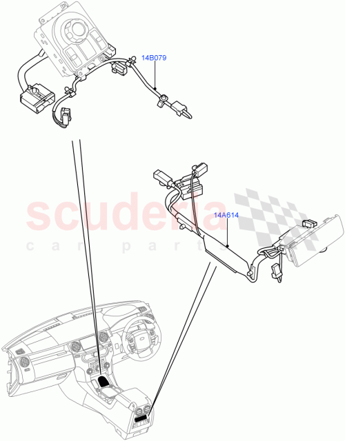 Part Diagram for Land Rover LR030272