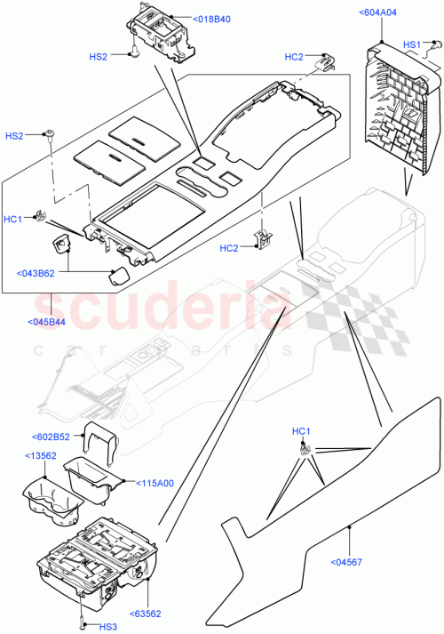 Part Diagram for Land Rover LR036302