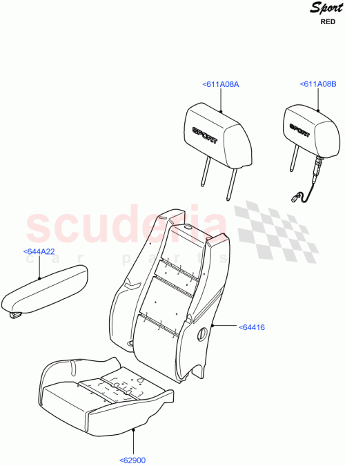 Part Diagram for Land Rover LR037581