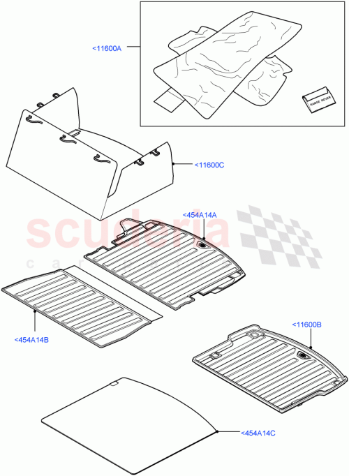 Part Diagram for Land Rover VPLCS0272