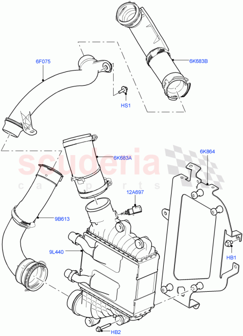 Part Diagram for Land Rover LR001080