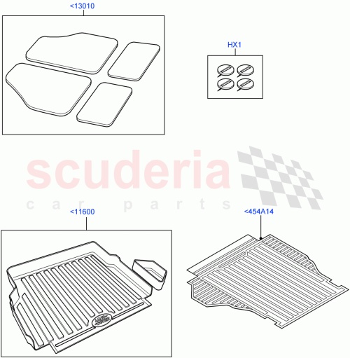 Part Diagram for Land Rover EAH500290SUN