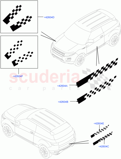 Part Diagram for Land Rover VPLVB0190GAW
