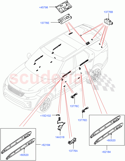 Part Diagram for Land Rover LR093910