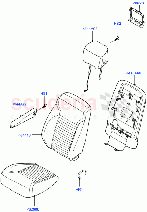 Part Diagram for Land Rover LR142789
