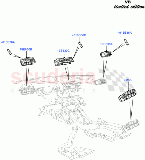 Part Diagram for Land Rover LR048180