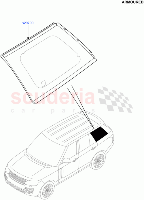 Part Diagram for Land Rover LR068829