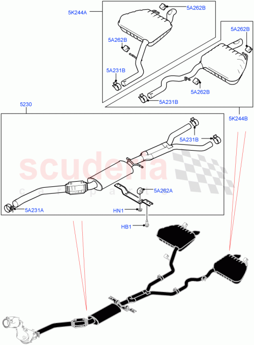 Part Diagram for Land Rover LR100368