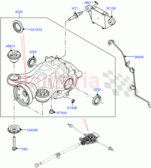 Part Diagram for Land Rover LR093760