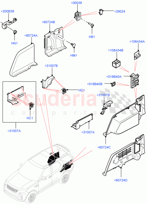 Part Diagram for Land Rover LR146250
