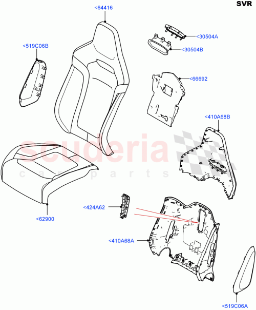 Part Diagram for Land Rover LR103640