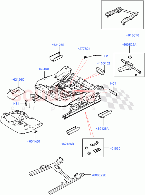 Part Diagram for Land Rover LR135023