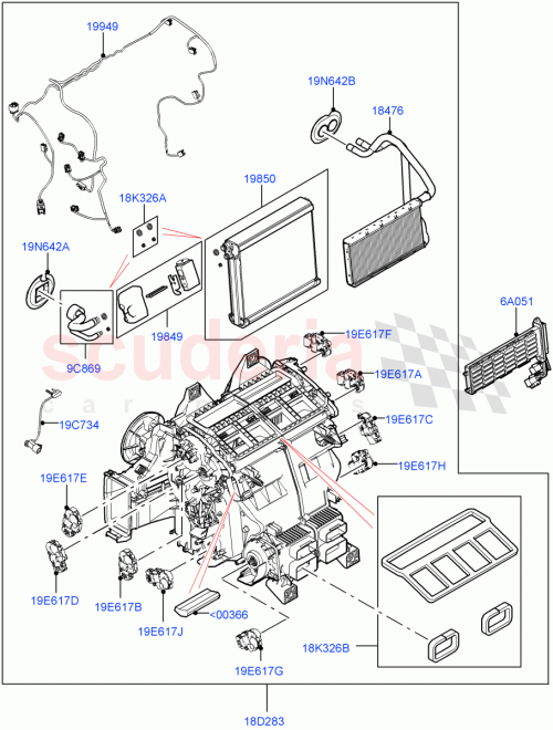 Part Diagram for Land Rover LR157905