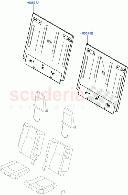 Part Diagram for Land Rover LR129711
