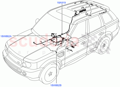 Part Diagram for Land Rover LR015231