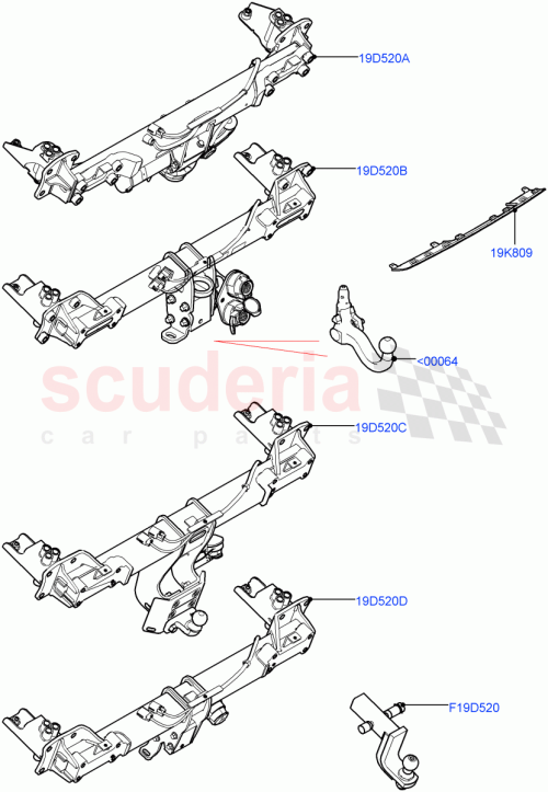 Part Diagram for Land Rover VPLET0276
