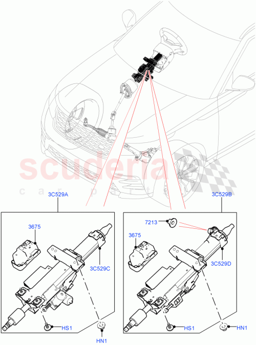 Part Diagram for Land Rover LR091132