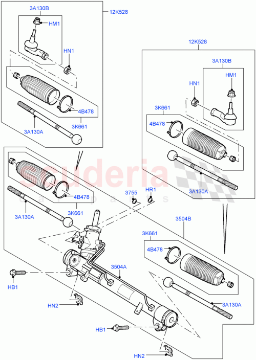 Part Diagram for Land Rover LR032371