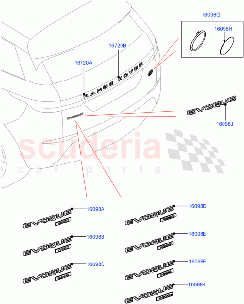 Part Diagram for Land Rover LR135432