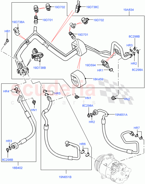 Part Diagram for Land Rover LR094352