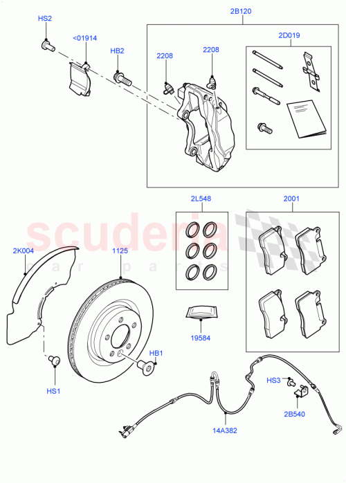 Part Diagram for Land Rover LR113962