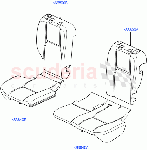 Part Diagram for Land Rover HVB000101