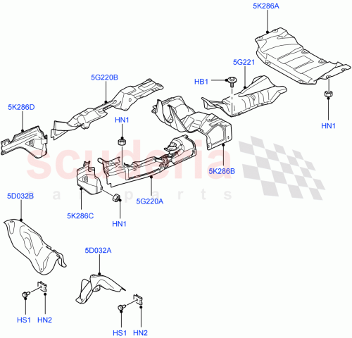 Part Diagram for Land Rover KYP000411