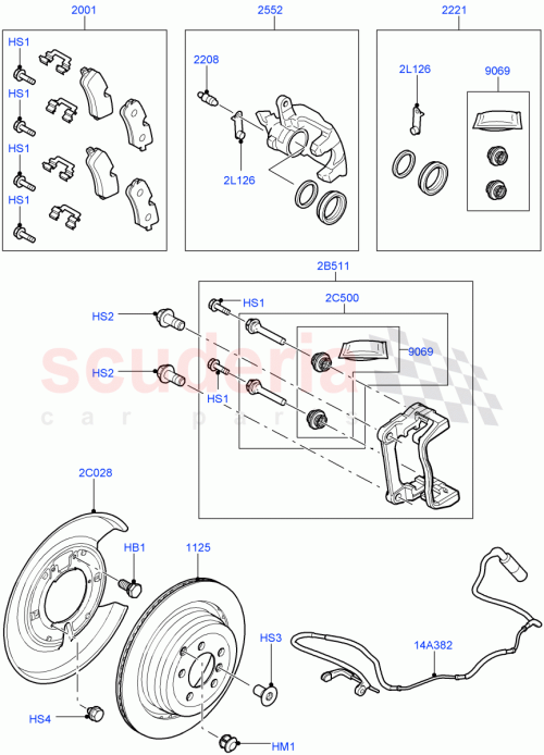 Part Diagram for Land Rover LR015586