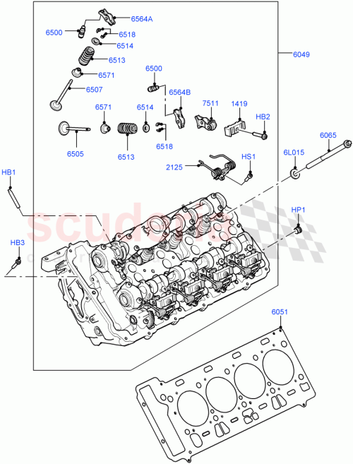 Part Diagram for Land Rover LR158391