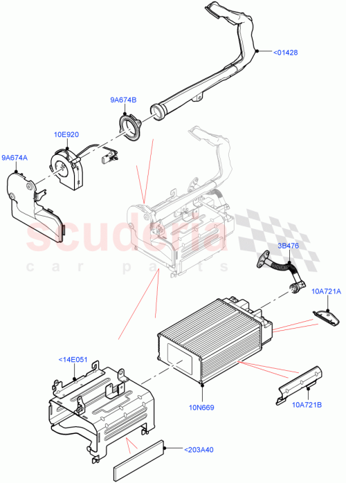 Part Diagram for Land Rover LR121370