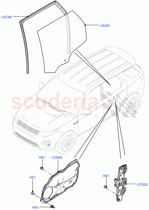Part Diagram for Land Rover LR059007