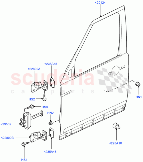 Part Diagram for Land Rover BYP500420