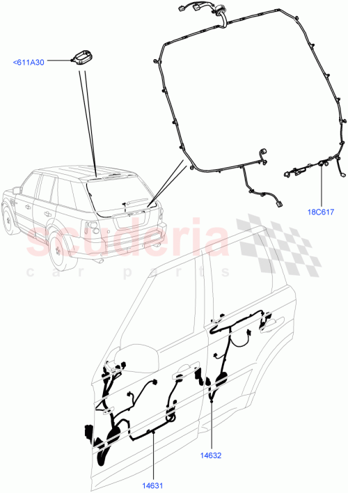 Part Diagram for Land Rover LR030147