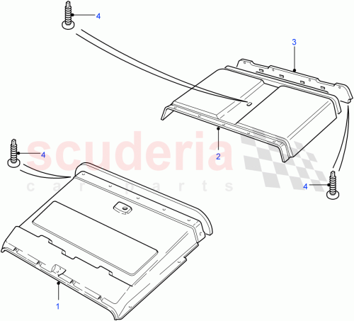 Part Diagram for Land Rover LR065421