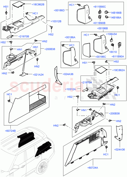 Part Diagram for Land Rover LR037183