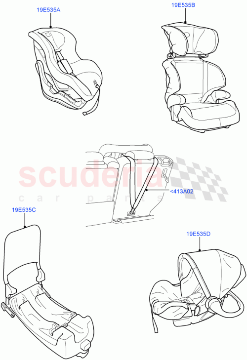 Part Diagram for Land Rover VPLRS0398