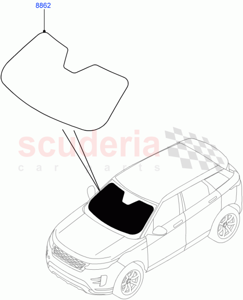 Part Diagram for Land Rover VPLZS0616
