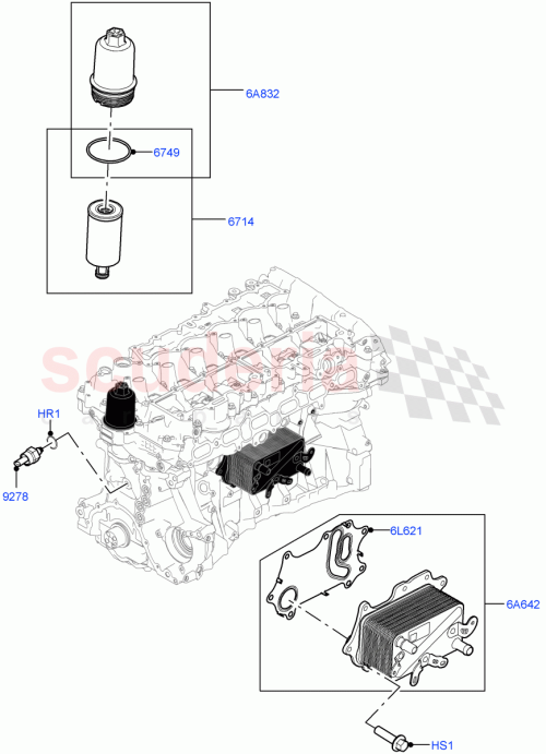 Part Diagram for Land Rover LR124571