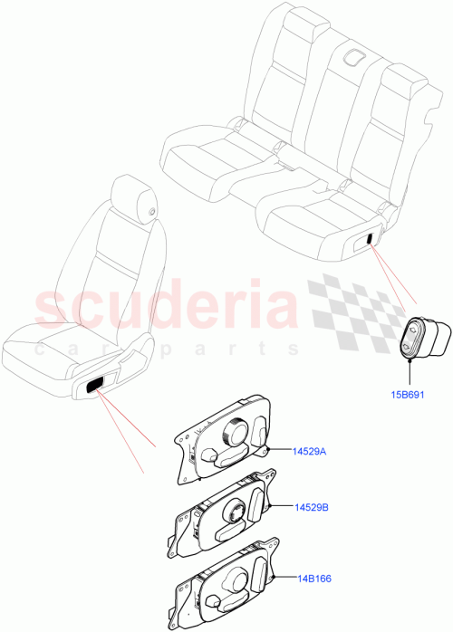 Part Diagram for Land Rover LR095520