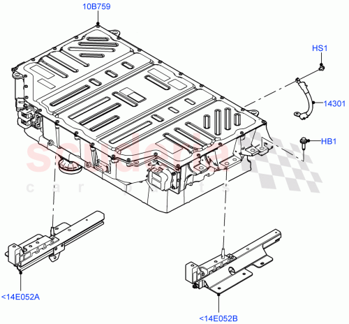 Part Diagram for Land Rover LR131509