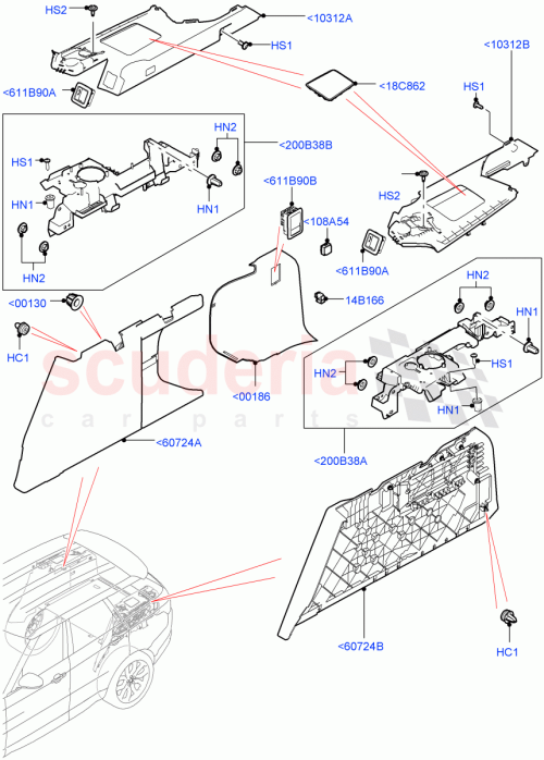 Part Diagram for Land Rover LR062084